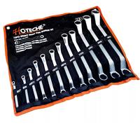 set Serie chiavi inglesi poligonali curve kit 12 pz astuccio 6-32mm