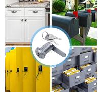 Set serratura a camme in lega di zinco multi materiale per armadi di sicurezza c