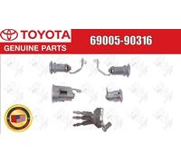 Set serratura cilindro accensione e porta originale Toyota Land Cruiser BJ40 ...