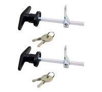 Set serratura garage con corpo in lega di zinco pressofuso e rivestimento