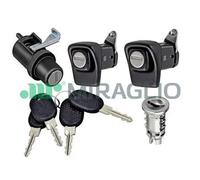 Set serrature completo 85/104 MIRAGLIO per FIAT PANDA
