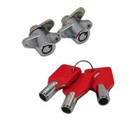 Set Serrature Hard Saddlebag E Chiavi Per Harley Touring Glide 14-18 Nuovo