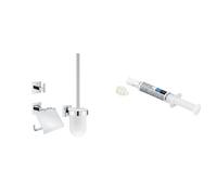 Set set di accessori 3 in 1 Grohe Start Cube 41123000, colla Grohe QuickGlue 41127000