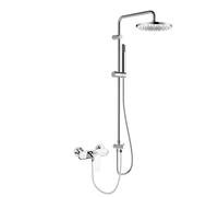 Set set doccia Oltens Molle 36020100, rubinetto per doccia Oltens Vernal 33004100