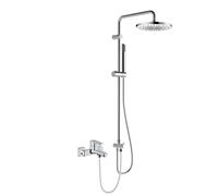 Set set doccia Oltens Molle 36020100, rubinetto per vasca e doccia Oltens Hadsel 34006100