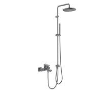 Set set doccia Oltens Molle 36020400, rubinetto per vasca e doccia Oltens Hadsel 34006400