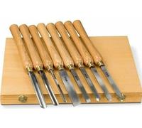 Set Sgorbie Tornitura Legno HSS Holzmann 5931011 Scalpelli Professionale Tornio