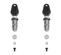 Set Shad + 2 Cilindri Serratura Neri Neri