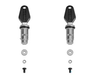 Set Shad + 2 Cilindri Serratura Neri Neri