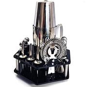 Set Shaker per Cocktail da 14 Pezzi, Kit da Barman, Set da Bar per miscelatori di Bevande, Set da Bar per Cocktail, Accessori per Bar: Shaker per Martini, colino, misurino, pestello, Cucchiaio