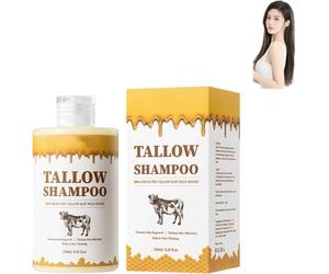 Set Shampoo e Balsamo al Sego, Set per la Cura dei Capelli al Sego Naturale, Ripara i Capelli Secchi e Danneggiati, Ripristina Morbidezza e Lucentezza, Nutre e Controlla il Sebo, Rinforza e Irrobusti