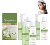 Set shampoo e docciaschiuma al profumo di gelsomino, shampoo corpo lenitivi e nutrienti, rinforza i capelli, detergente delicato e idratante per la doccia quotidiana