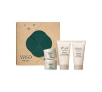 Set Shiseido Waso Holiday Kit (mask/30ml + gel/30ml + mask/15ml + cr/15ml)