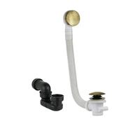 Set sifone e colonna di scarico vasca colore bronzo antico Vicario KITVICARIO2