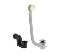 Set sifone e colonna di scarico vasca colore oro Vicario KITVICARIO3