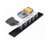 Set Silicone Cucina 5 Pezzi - Tappetino Lavello e Spugne Ultra-Assorbenti