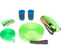 small foot Company 10476 - Slackline - Set per asilo con protezione per alberi e guinzaglio di sicurezza, portata fino a 80 kg