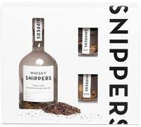 SET SNIPPERS REGALO 1 BOTTIGLIA DA 350ML WHISKY GIN RUM GIFT PACK MIX