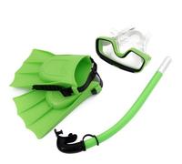 Set Snorkeling con Pinnule e Maschera | Resistente, Anti-Perdita, Kit Maschera Boccaglio e pinnule, in acqua salata, Piscina