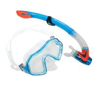 Set snorkeling immersioni bambini maschera snorkeling Barbados 2 pezzi tartaruga