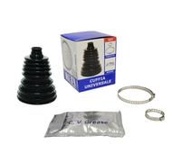 Set Soffietto Kit Universale Albero Trasmissione Grasso 2 Pinze 28x120x150mm