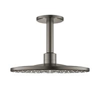 set soffione doccia a soffitto Grohe Rainshower 310 SmartActive a 2 getti, grafite spazzolato - 26477AL0