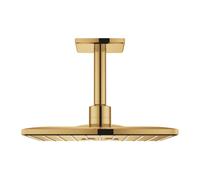 set soffione doccia a soffitto Grohe Rainshower 310 SmartActive Cube a 2 getti, colore oro lucido - 26481GL0