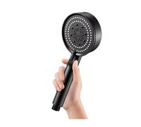 Set soffione doccia ad alta pressione con tubo flessibile da 1,5 m e supporto a parete, potente risparmio idrico regolabile(Shower Head)