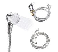 Set soffione doccia e tubo, per saloni di parrucchiere, doccetta portatile, rubinetto da barbiere con tubo doccia miscelatore caldo e freddo