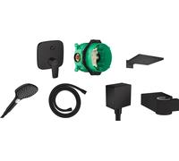 Set soffione doccia Hansgrohe Raindance 26238670, rubinetto per vasca e doccia Hansgrohe Talis E 71745670, 26520670, 01800180, 28387670, 26455670, 28276670