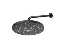 Set soffione doccia Oltens Alvo 37011300, braccio da parete Oltens Lagan 39400300
