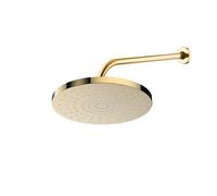 Set soffione doccia Oltens Pluva 37010800, braccio da parete Oltens Lagan 39400800