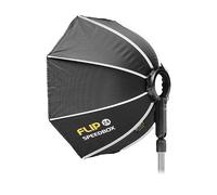 SMDV Softbox Octa 24" con C Adapter per flash da slitta a testa tonda