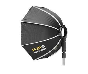 Set Softbox Premium con diametro di 55 cm - Illuminazione da studio pieghevole veloce per fotografia - Tessuto in nylon resistente - Due nebulizzatori inclusi - Portatile e versatile - 2 anni di