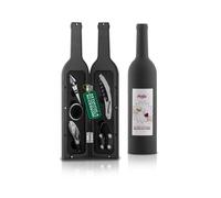Set Sommelier a Forma di Bottiglia con Cavatappi e Accessori