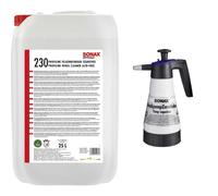 Set SONAX 02307050 Detergente Cerchi Auto Privi 25 Litro Incl. Pompa Irroratrice