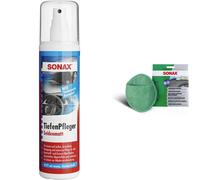 Set SONAX 03830410 TiefenPfleger Seidenmatt 300 Ml Inclusa Microfibra Cura Pad
