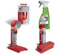 Set SONAX Lenti Chiare Vetri 500 ML Incl. Clay-Ball Fazzoletti Microfibra