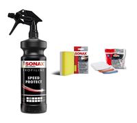 Set SONAX Linea Professionale Speedprotect 1 L Incl. Fazzoletti Microfibra