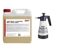 Set SONAX Motore- E Detergente a Freddo Concentrato Limite 10 L Incl.