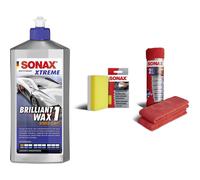Set SONAX XTREME BrilliantWax 1 Hybrid NPT 500 Ml Inclusi Panni Spugna