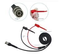 Set Sonda Oscilloscopio 100MHz con Connettore BNC e Doppio Gancio di Prova Acces