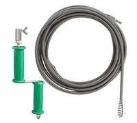 Set Sonda Sturatubi, Piccolo e Portatile, Lungo 5 Metri, Stura Lavandini e Scarichi, Forte Durabilità, Stura Tubi di Scarico, Adatto per WC, Scarichi a Pavimento e Fognature (1)