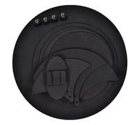 Set Sordina Batteria Completo 55 Pezzi in Gomma Espansa 5mm - Kit Silenziamento Efficace per Prove Domestiche con Smorzatore Grancassa Mute Piatti Pad Rullante Accessori Antirumore Batteristi