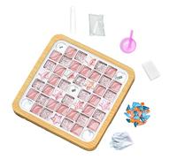 Set sottobicchiere a mosaico - Sottobicchieri a mosaico, piastrelle di mosaico in vetro | Kit di artigianato per tessere di mosaico con vetro fai da te in legno, kit attività sotto-ve