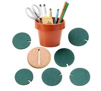Set Sottobicchieri Cactus - Sottobicchieri Divertenti Regalo Cactus Con Portavaso, Resistente Al Calore, Sottobicchiere Dal Design Divertente | Protezione Per Il Tavolo Da Bar E Da Cucina Per Uso