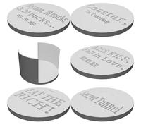 Set Sottobicchieri con Supporto Design Nerd Cultura Pop Stampati 3D