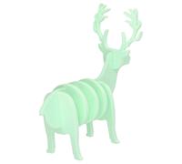 Set sottobicchieri in silicone con design alce per servire bevande elegante e si