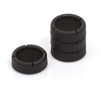 Set Sottobicchieri Pisolo Fonoassorbente Nero per Piano, Pianoforte