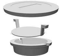 Set Sottobicchieri Tubo Mario Stampato 3D Moneta Oro Tubo Verde Portabevande